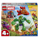 Lego ® ǀ Marvel Iron Man y sus fantásticos amigos Loki contra el Equipo Iron Man - regalo para niños a partir de 4 años - 11211