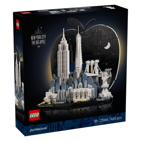 Lego arquitectura ciudad de nueva york – kit de construcción de la gran manzana - 21066
