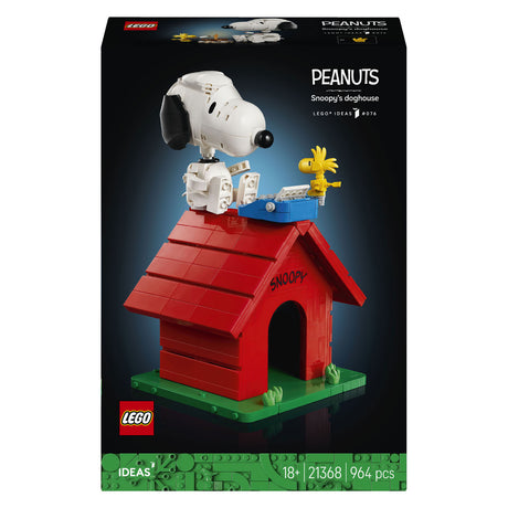 Ideas lego - cacahuetes: la caseta del perro de snoopy - 21368