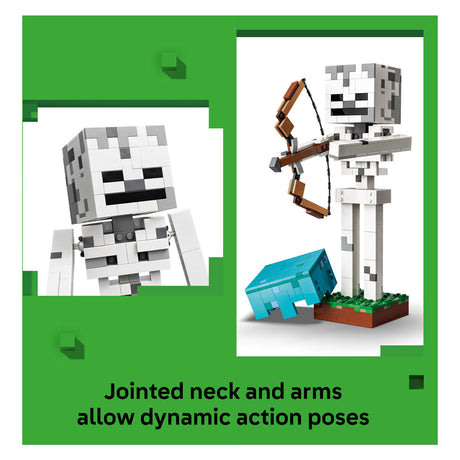 Lego ® Minecraft® el esqueleto - juguetes de juego decorativos - juego de construcción de maquetas - artículos de juego para niños a partir de 10 años - 21594