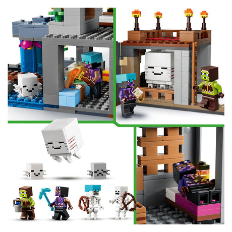 Lego minecraft casa fantasma juguetes para niños 21597