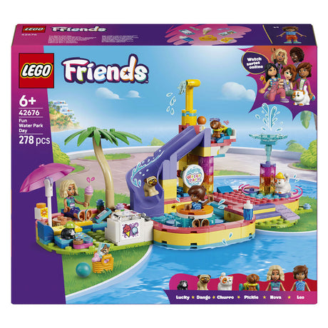 Lego friends 42676 día divertido en el parque acuático