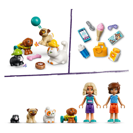 Lego friends 42676 día divertido en el parque acuático