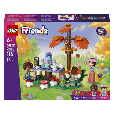Lego friends fiesta de té en el bosque juguetes para niños y decoración infantil 42690