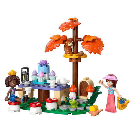 Lego friends fiesta de té en el bosque juguetes para niños y decoración infantil 42690