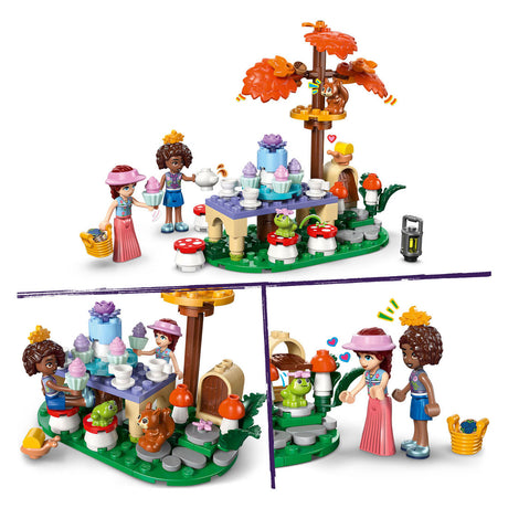 Lego friends fiesta de té en el bosque juguetes para niños y decoración infantil 42690