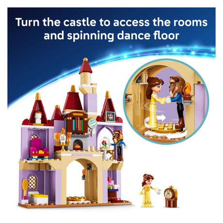 Lego ǀ princesas de disney el castillo encantado de la bella y la bestia kit de construcción para niños 43289