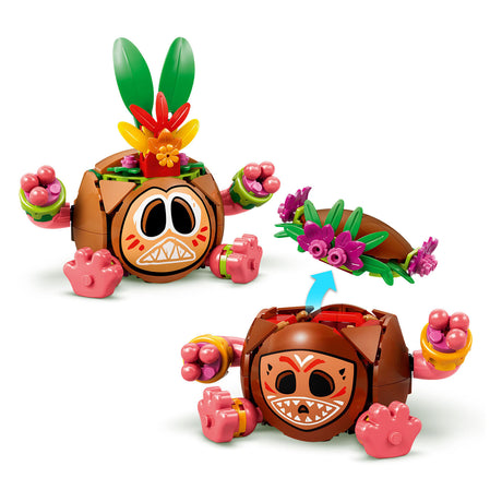 Lego ǀ disney vaiana kakamora juguete de coco para construir para niños 43293
