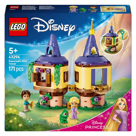 Lego ǀ Kit de construcción de minitorre de Princesas Disney Rapunzels para niños 43294