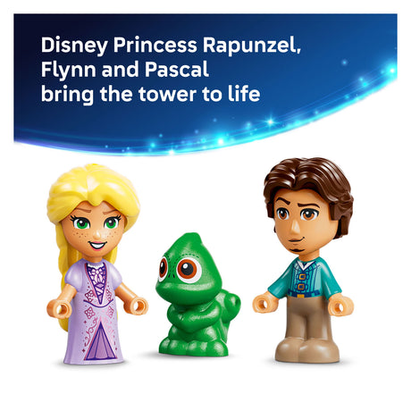 Lego ǀ Kit de construcción de minitorre de Princesas Disney Rapunzels para niños 43294