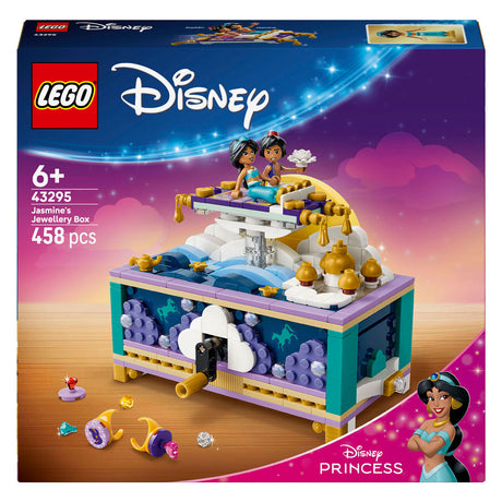 Lego ǀ joyero de princesas disney jazmines juguete para construir para niños 43295