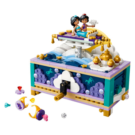 Lego ǀ joyero de princesas disney jazmines juguete para construir para niños 43295
