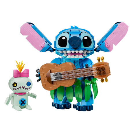 Lego ǀ Disney kit de construcción stitch and scrump para niños y decoración infantil 43296