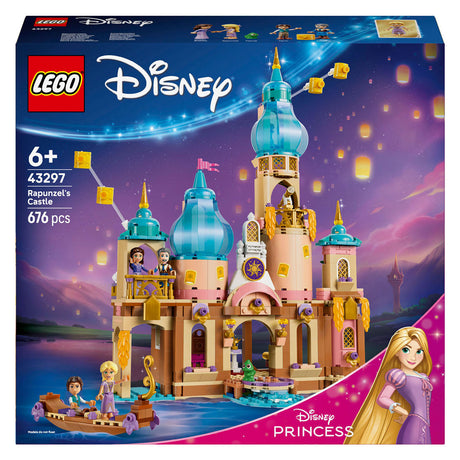 Lego ǀ castillo de princesas disney rapunzels juguetes para construir para niños y decoración 43297