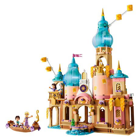 Lego ǀ castillo de princesas disney rapunzels juguetes para construir para niños y decoración 43297