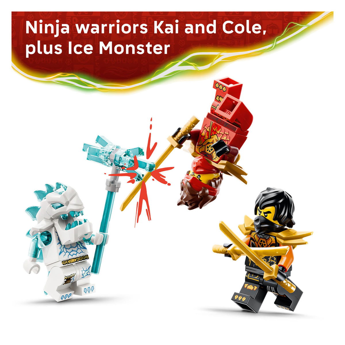 Lego ninjago 71864 vehículos combinados de kai y cole