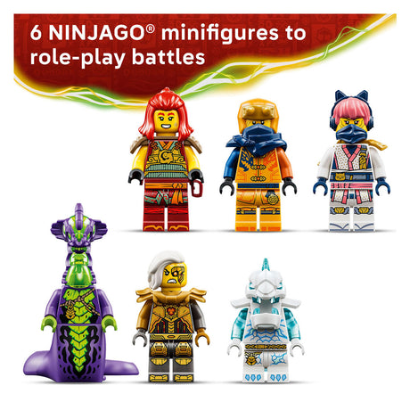 Lego ninjago dragón transformador de wyldfyre juguete dragón mecha para niños 71868