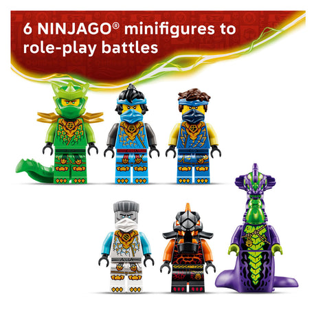 Lego ninjago land bounty kit de construcción con camión de juguete para niños 71869
