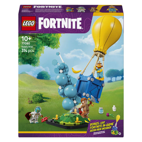 Lego fortnite suministro drop juego de construcción con juguetes para niños 77080