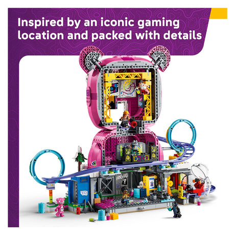 Lego fortnite rave kit de construcción de cuevas para niños y decoración de dormitorio 77082