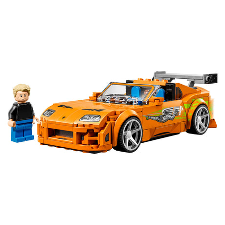 Lego speed campeones el rápido y furioso toyota supra mk4 coche de juguete para niños 77260