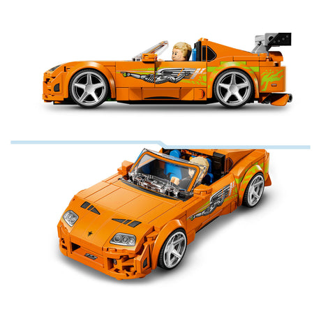 Lego speed campeones el rápido y furioso toyota supra mk4 coche de juguete para niños 77260