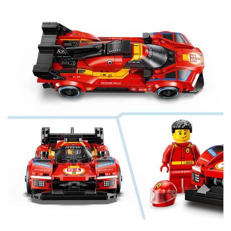 Lego campeones de velocidad 77261 ferrari 499p