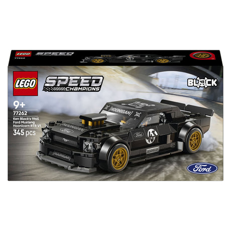 Lego Speed Champions Ken Blocks '65 Ford Mustang Hoonicorn V1 Kit de construcción de automóviles para niños 77262