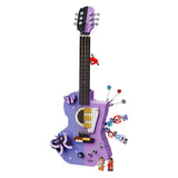 Lego editions olivia rodrigo's dubbele gitaar bouwpakket voor kinderen en tienerkamer decoratie 43031