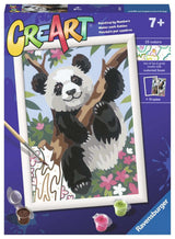 Ravensburger Creart Painting en número - Playing Panda