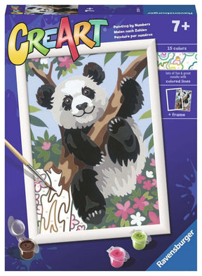 Ravensburger Creart Painting en número - Playing Panda