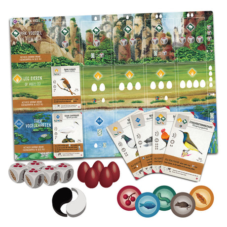 999games 999 juegos Wingspan: juego de mesa asiático (holandés, expansión, 1 - 7 jugadores, 40 minutos, a partir de 10 años)