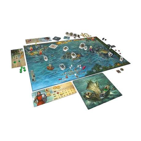 999games 999 juegos las leyendas de andor: el viaje hacia el norte juego de mesa de expansión - juego cooperativo