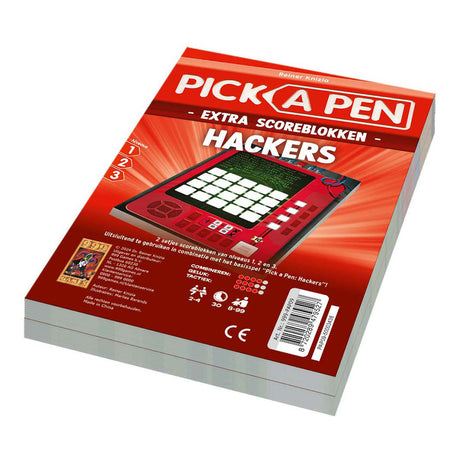 999games 999 juegos elige un bolígrafo, blocs de puntuación para hackers, 2 unidades.