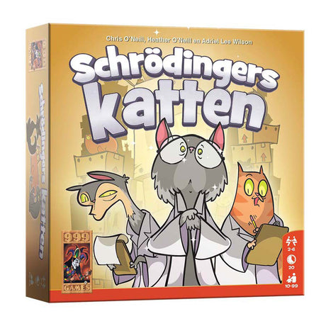 999games 999 juegos Juego de cartas del gato de Schrödinger (holandés, 2 - 6 jugadores, 20 minutos, a partir de 10 años)