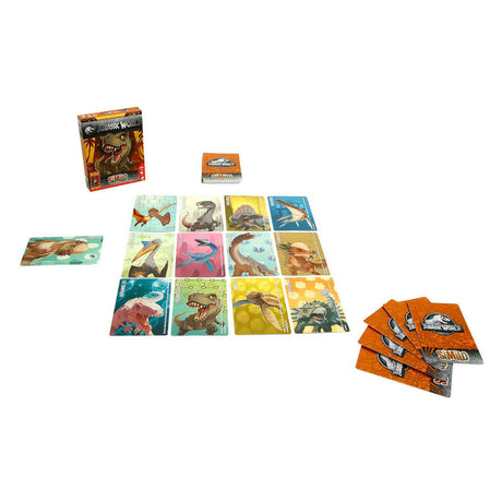 999games 999 games similo: juego de cartas jurassic world (holandés, 2 - 8 jugadores, 10 minutos, a partir de 7 años)