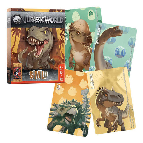 999games 999 games similo: juego de cartas jurassic world (holandés, 2 - 8 jugadores, 10 minutos, a partir de 7 años)