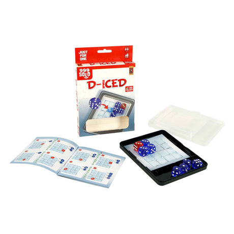 999games 999 juegos juego de pensamiento d-iced (holandés, 1 jugador, a partir de 7 años, 80 tareas)