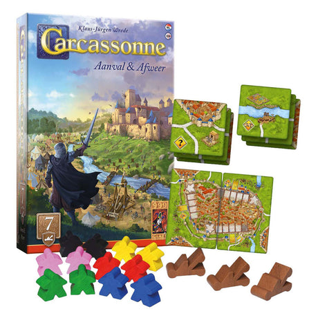 999games 999 juegos carcassonne ataque defensa expansión