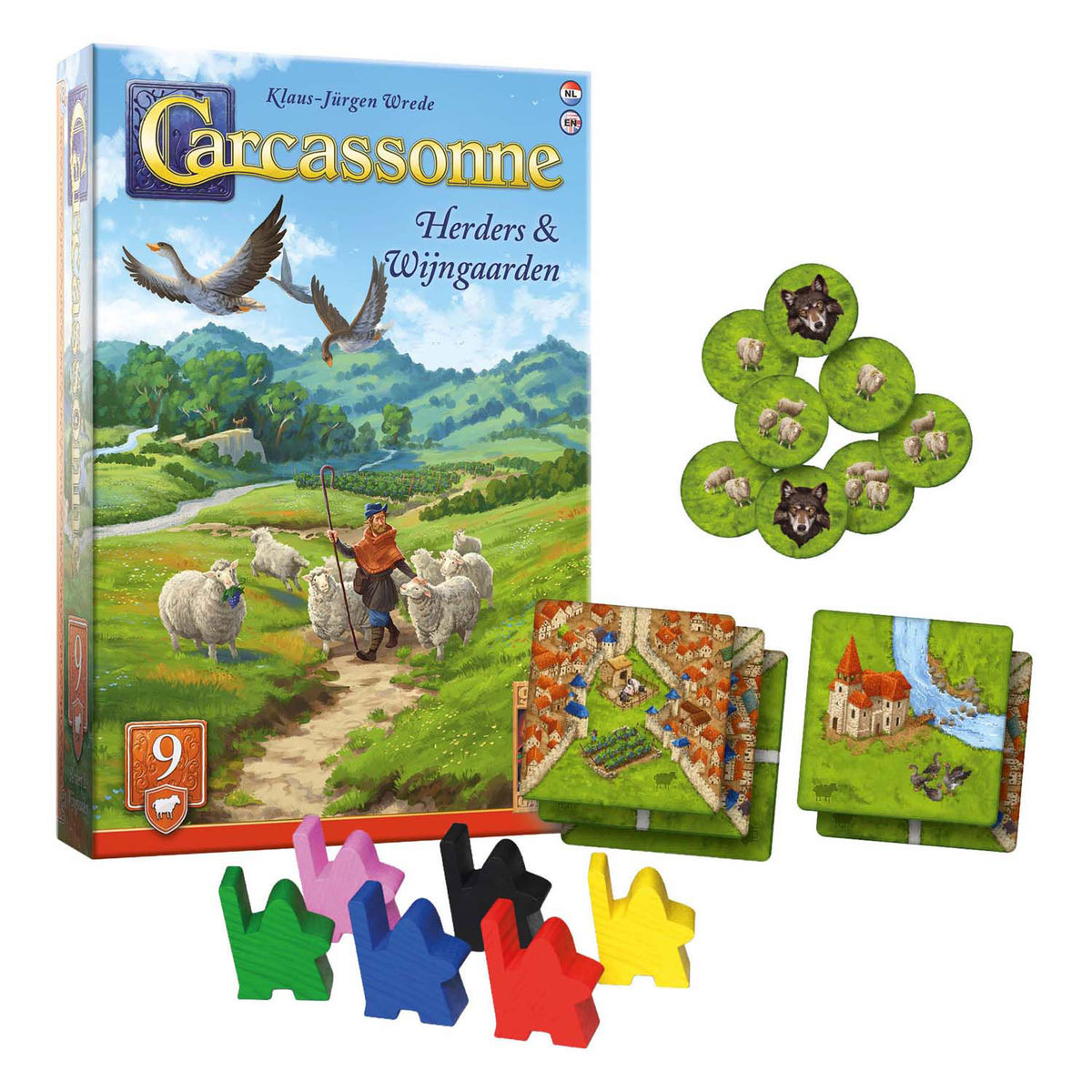 999games 999 juegos carcassonne pastores viñedos expansión