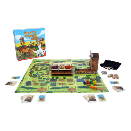 999games 999 games graantje de voorste: het bordspel (nederlands, 2 - 6 spelers, 45 minuten, vanaf 10 jaar)