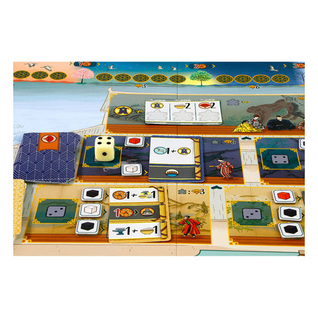 999games 999 juegos juego de mesa el castillo blanco de himeji (holandés, 1 - 4 jugadores, 80 minutos, a partir de 12 años)