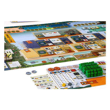 999games 999 juegos juego de mesa el castillo blanco de himeji (holandés, 1 - 4 jugadores, 80 minutos, a partir de 12 años)