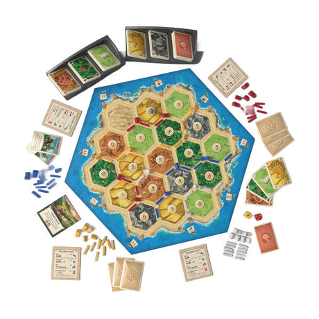 Juego base Asmodee Catan 6ª edición - es - versión en inglés