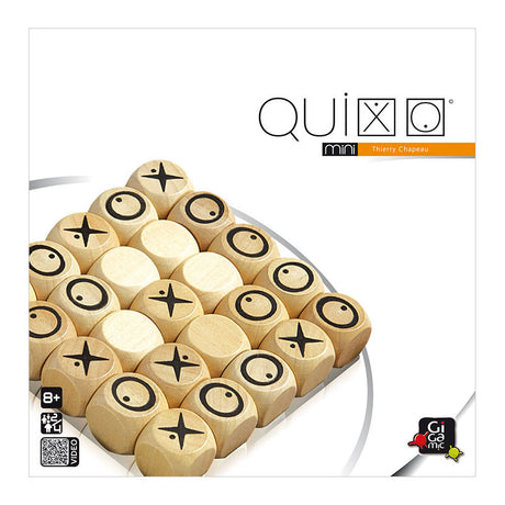 999games gigamic - quixo mini - juego de mesa táctico y abstracto - 2 jugadores - nl gb fr de es it