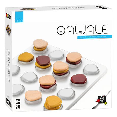 999games gigamic - qawale mini - donde la estrategia se encuentra con la naturaleza - juego para dos jugadores