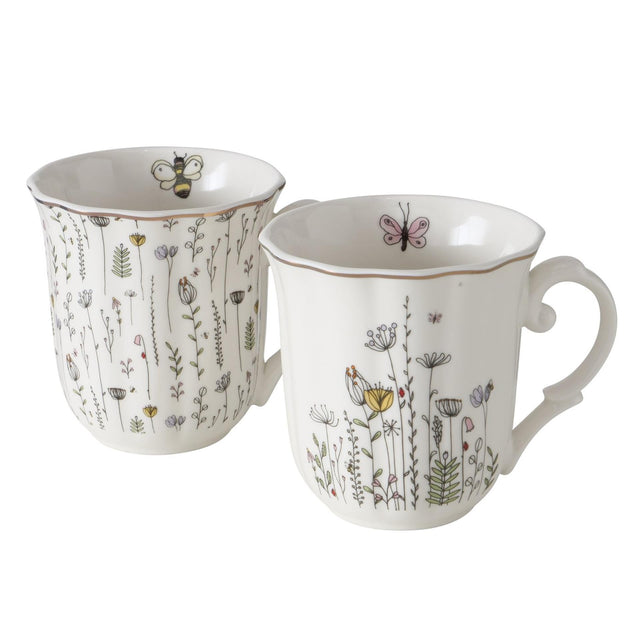 Boltze home taza flores de manzanilla 350ml