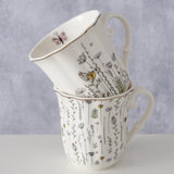 Boltze home taza flores de manzanilla 350ml