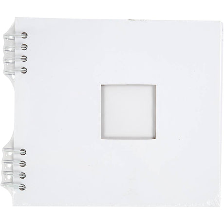 Empresa creativa https: www.cchobby.nl álbum de recortes encuadernado en espiral tamaño 20x20 cm 250 gr blanco 1 pieza