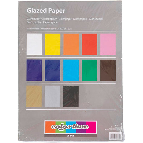 Empresa creativa https: www.cchobby.nl hoja-de-papel-brillante-24x32-cm-80-gr-varios-colores-50-hojas-1-caja